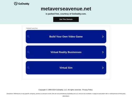 Screenshot of metaverseavenue.net