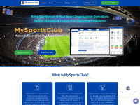 Screenshot of mysportsclub.co.in