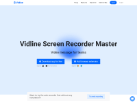 screenshot of vidline