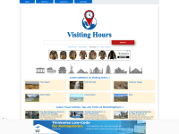 Screenshot of myvisitinghours.org