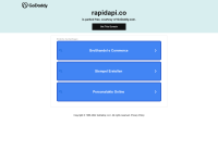 Screenshot of rapidapi.co