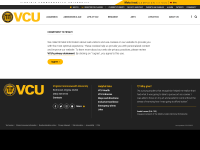 Screenshot of vcu.edu