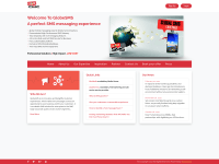 Screenshot of globesms.net