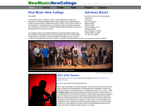 Screenshot of newmusicnewcollege.org