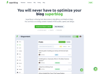 Screenshot of superblog.ai