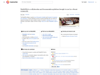 screenshot of mediawiki