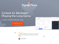 Screenshot of signalflare.app