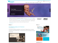 Screenshot of answersingenesis.org