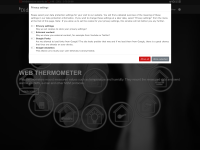 Screenshot of web-thermometer.net