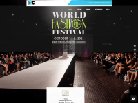 Screenshot of worldfashionfestival.org