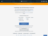 Screenshot of adoptopenjdk.net