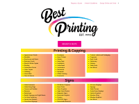 Screenshot of bestprinting.net