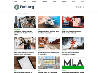 Screenshot of feri.org