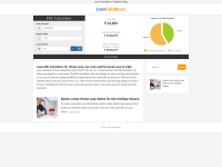 Screenshot of loancalculators.info