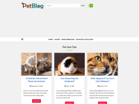 Screenshot of petblog.org