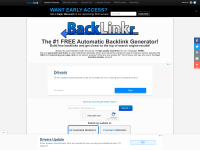 Screenshot of backlinkr.net