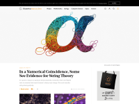 Screenshot of quantamagazine.org