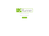 Screenshot of fixrunner.org