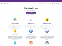screenshot of socialcol