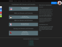 Screenshot of crackstreams.net