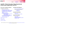 Screenshot of internic.net