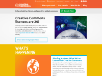 screenshot of creativecommons