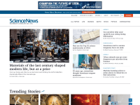 Screenshot of sciencenews.org