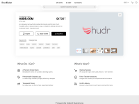 screenshot of hudr