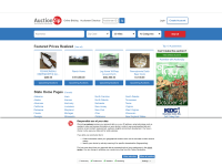 screenshot of auctionzip