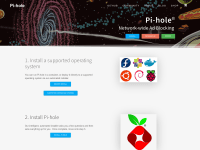 Screenshot of pi-hole.net