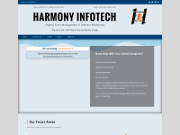 screenshot of harmonyinfotech