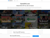 screenshot of gamedva
