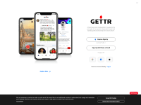 screenshot of gettr