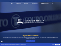 Screenshot of touro.edu