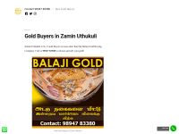 screenshot of balajigoldbuyers
