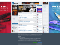 Screenshot of hltv.org