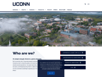 Screenshot of uconn.edu