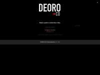 Screenshot of deoro.co