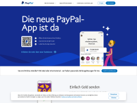 screenshot of paypal