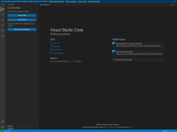 screenshot of vscode