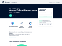 Screenshot of annamyeranddancers.org