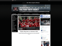 Screenshot of walthamyouthhockey.org
