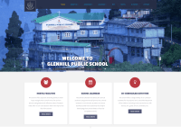 screenshot of glenhillschool