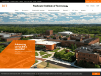Screenshot of rit.edu