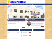 screenshot of shankarlalpublicschool
