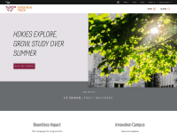 Screenshot of vt.edu