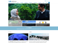 Screenshot of irena.org
