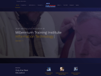 Screenshot of millennium.edu