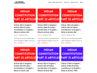 screenshot of myindianconstitution
