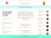 Screenshot of mcsweeneys.net